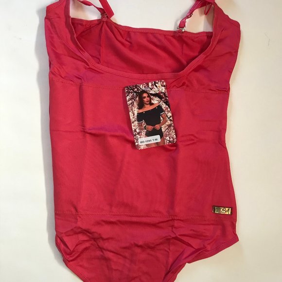 Womens PITBULL Jeans BD-1295 L XL Bodysuit HPnk - Picture 2 of 4